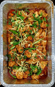 chicken karahi tray